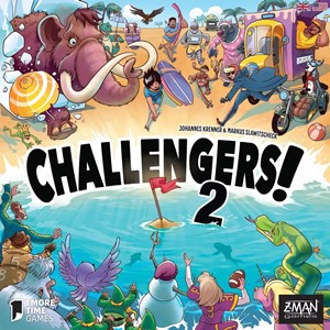ZMGZM027 Challengers Care Game: 2 published by Z-Man Games